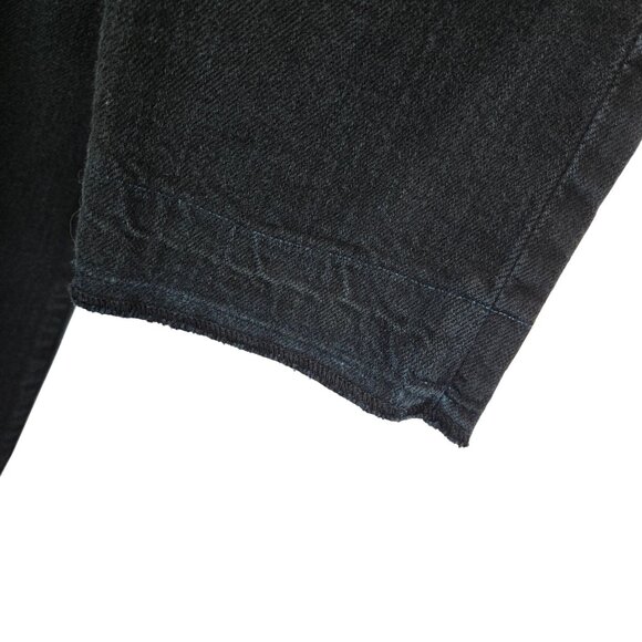 Men 26 Black Skinny Grunge Rocker Punk Metal Emo Streetwear Style Slim Fit Jeans - Picture 8 of 10